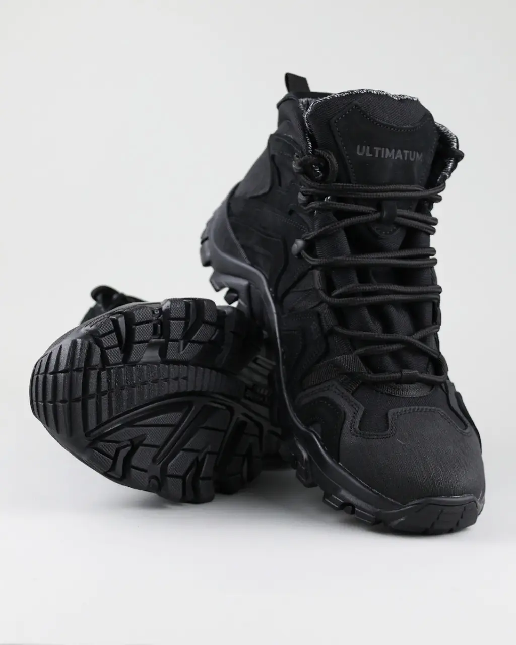 Ботинки Ultimatum Tracking Force Чёрные B-113, размер 40-46 Ботинки Ultimatum Tracking Force Чёрные B-113, размер 40-46