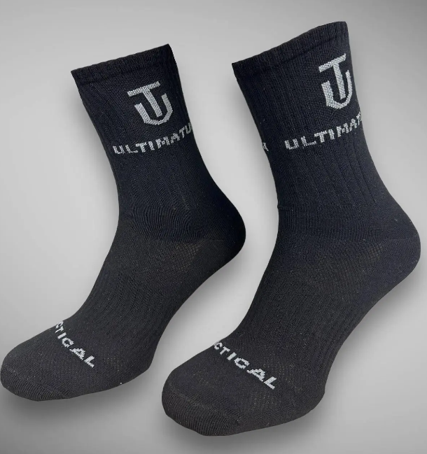 Носки ULTIMATUM Tactical высокие Чёрные, размер 39-42, 43-46 Носки ULTIMATUM Tactical высокие Чёрные, размер 39-42, 43-46