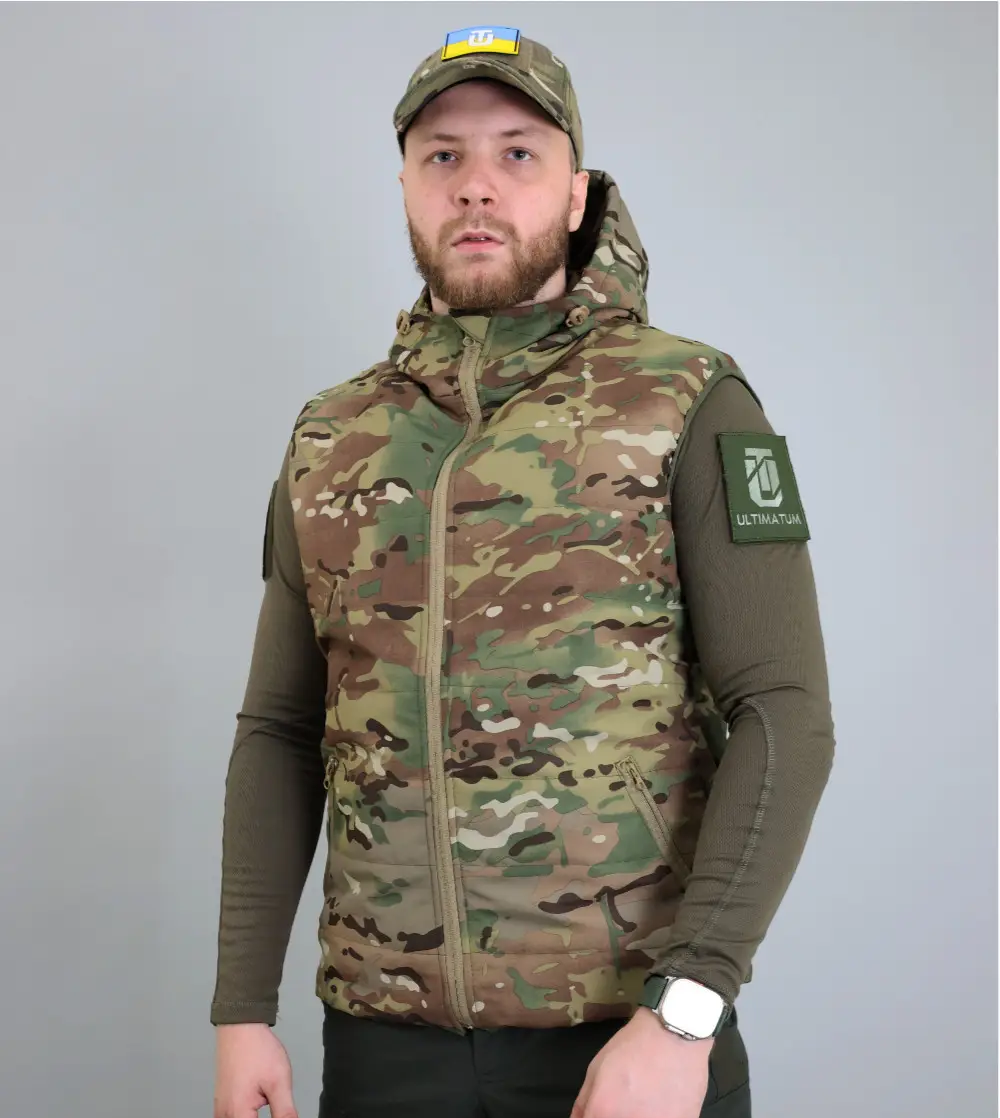 Жилет Ultimatum Omni-Heat Мультикам, размеры 46-56 Жилет Ultimatum Omni-Heat Мультикам, размеры 46-56