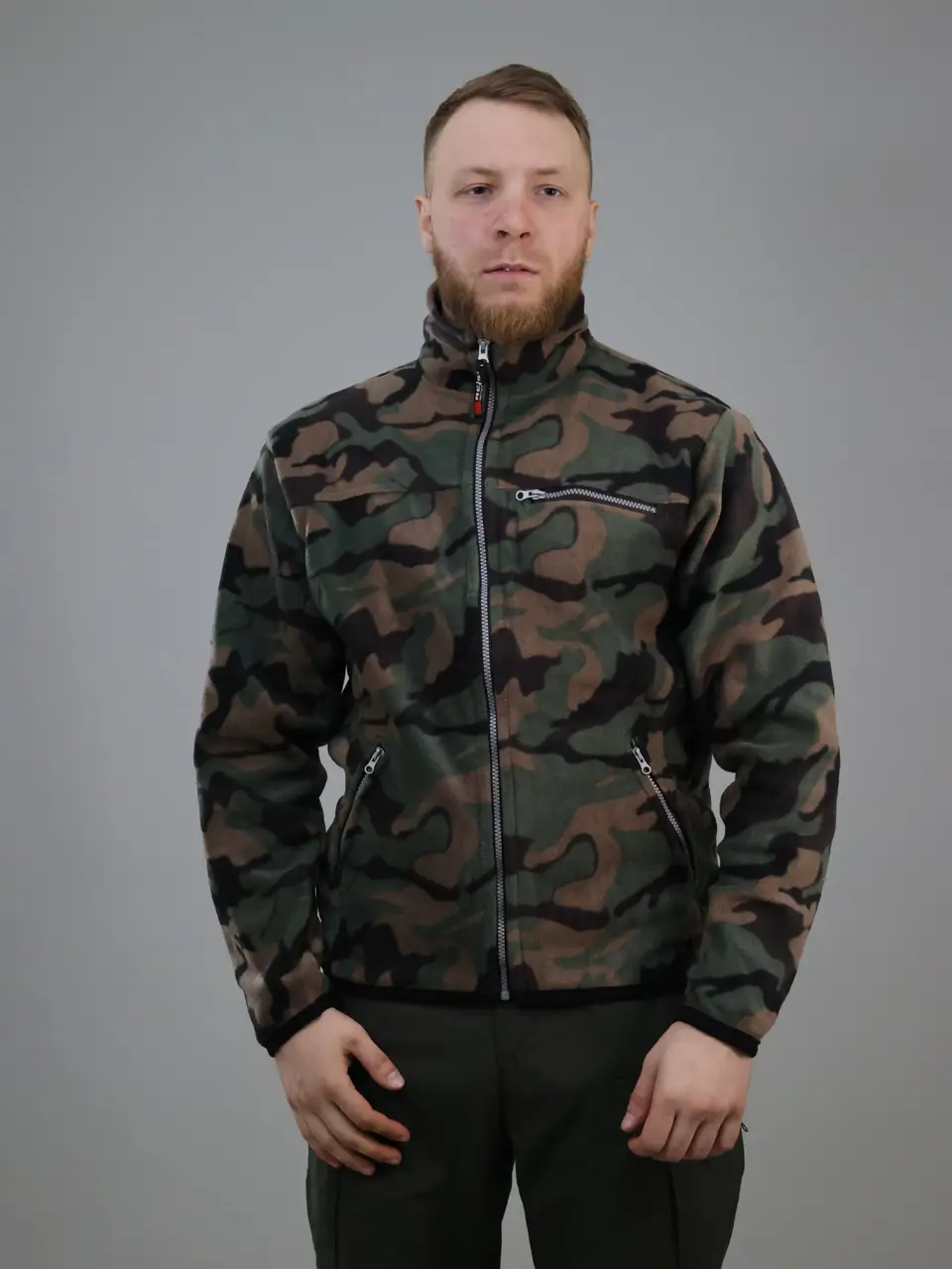 Кофта флис REIS Polar Цвет: камуфляж, размеры S-M-L-XL-2XL-3XL Кофта флис REIS Polar Цвет: камуфляж, размеры S-M-L-XL-2XL-3XL