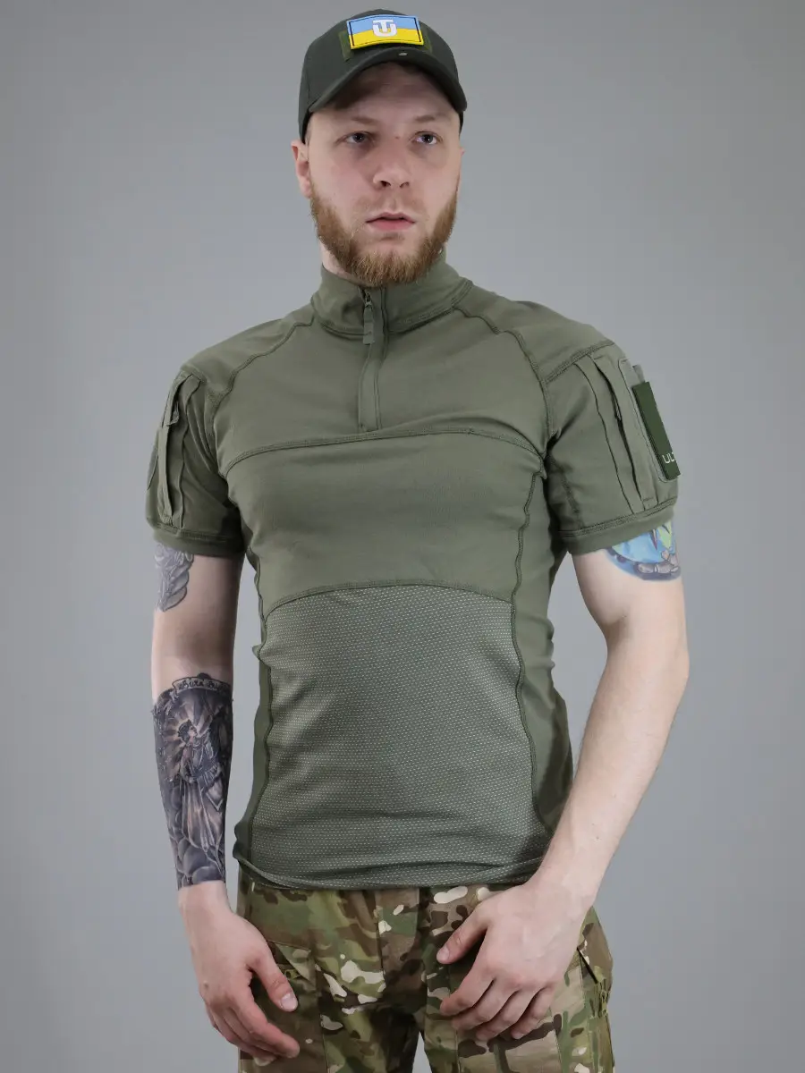 УБАКС трикотаж ULTIMATUM PRO короткий рукав Олива, размеры S-M-L-XL-2XL-3XL УБАКС трикотаж ULTIMATUM PRO короткий рукав Олива, размеры S-M-L-XL-2XL-3XL