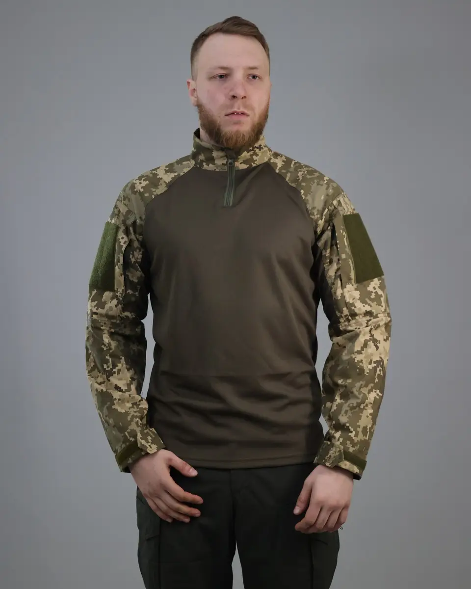 УБАКС Cool-pass длинный рукав Светлый пиксель, размеры 44-58 УБАКС Cool-pass длинный рукав Светлый пиксель, размеры 44-58