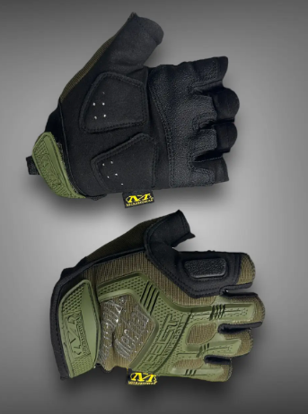 Перчатки Mechanix MPACT открытые Олива, размер L-XL Перчатки Mechanix MPACT открытые Олива, размер L-XL