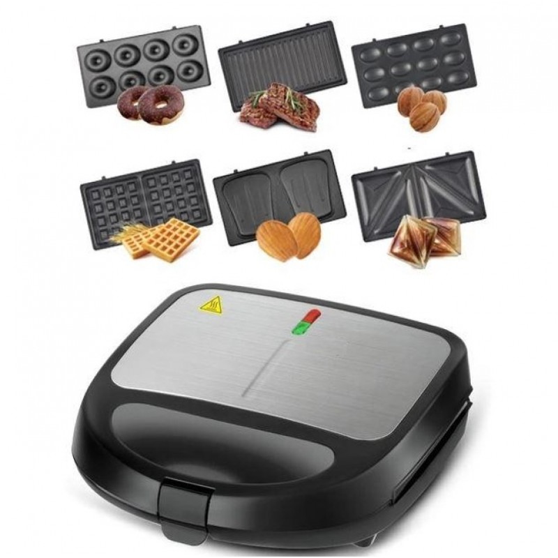 Сендвичница 6в1 Domotec/RAF R-541 850Вт Сендвичница 6в1 Domotec/RAF R-541 850Вт