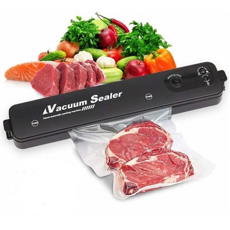 Вакууматор для еды Vacuum Sealer BLACK Вакууматор для еды Vacuum Sealer BLACK