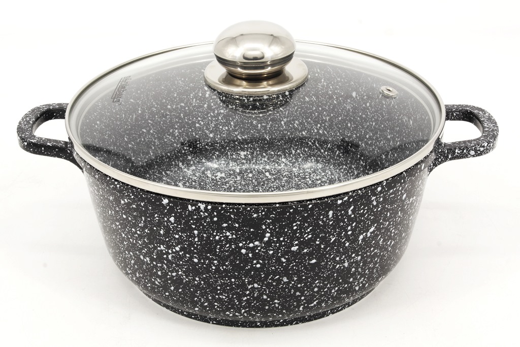 Кастрюля гранитное покрытие 3022 на 3,2л Кастрюля гранитное покрытие 3022 на 3,2л