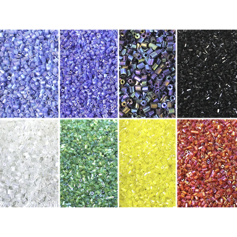 Бисер 100 грамм РУБКА набор всех цветов 7шт Бисер 100 грамм РУБКА набор всех цветов 7шт