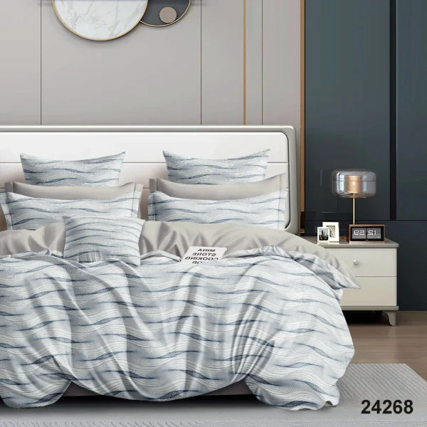 Комплект постельного белья Евро ранфорс VILUTA 24268 Комплект постельного белья Евро ранфорс VILUTA 24268