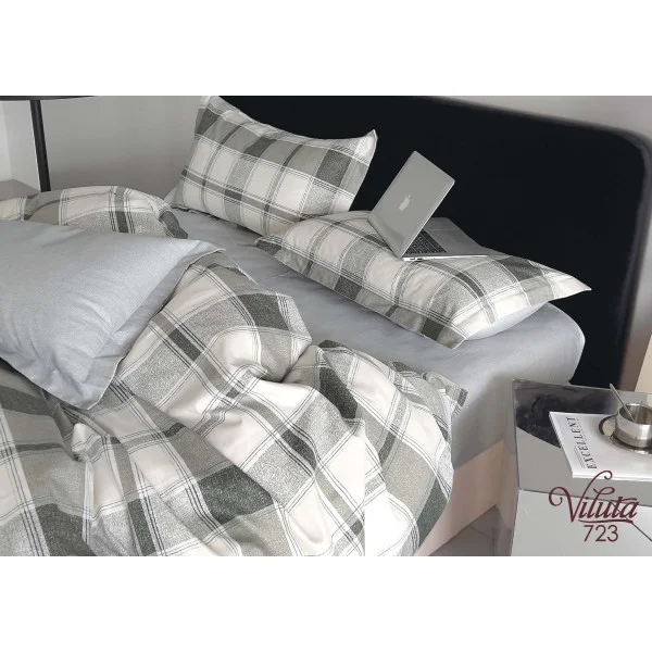 Комплект постельного белья Двойной Viluta Сатин Twill 723 Комплект постельного белья Двойной Viluta Сатин Twill 723