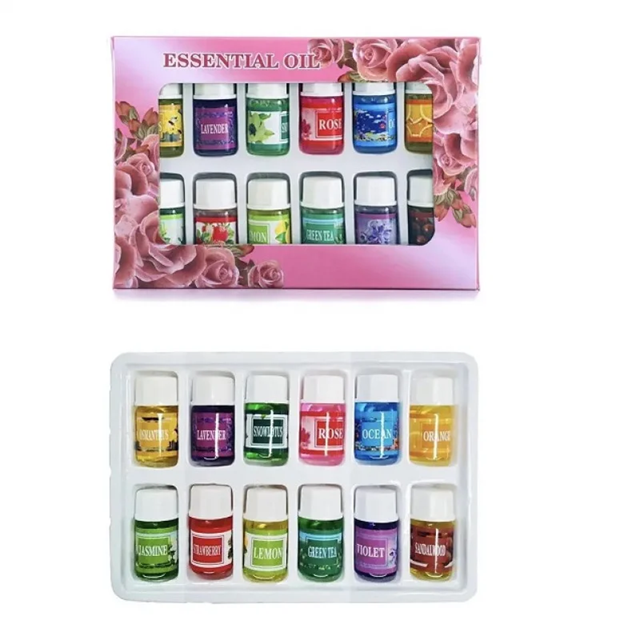 Набор аромамасел 12 ароматов Набор аромамасел 12 ароматов