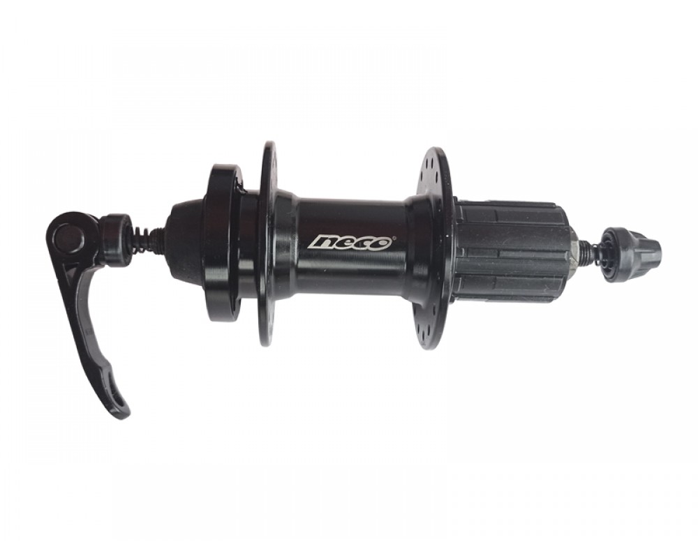 Втулка задняя алюминиевая Neco MS37R-32H Black Втулка задняя алюминиевая Neco MS37R-32H Black