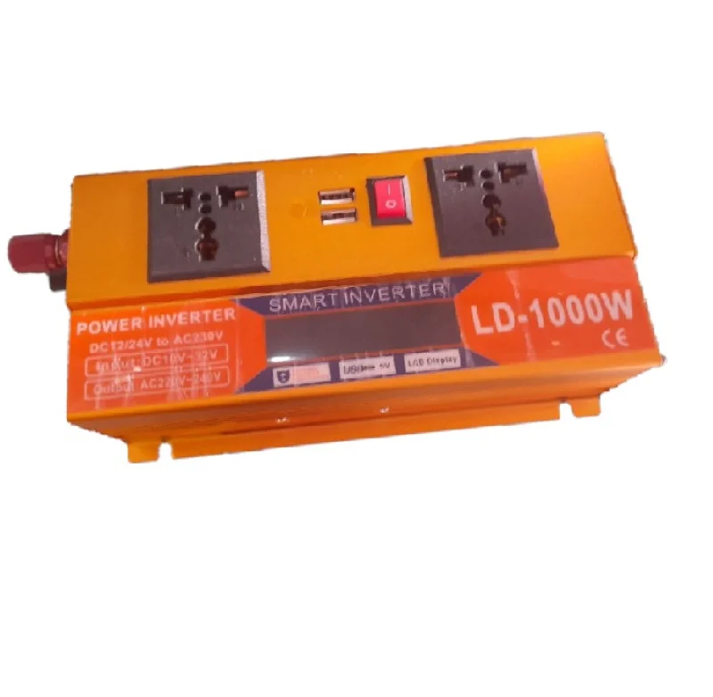 Преобразователь 5 CORE 1000W 12V/24V + LCD Преобразователь 5 CORE 1000W 12V/24V + LCD
