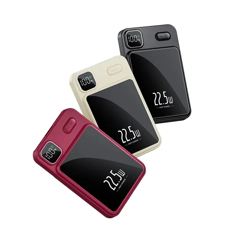 Мобильная зарядка Magnetic Power Bank UNIQUE 90.000mAh 22.5W Мобильная зарядка Magnetic Power Bank UNIQUE 90.000mAh 22.5W