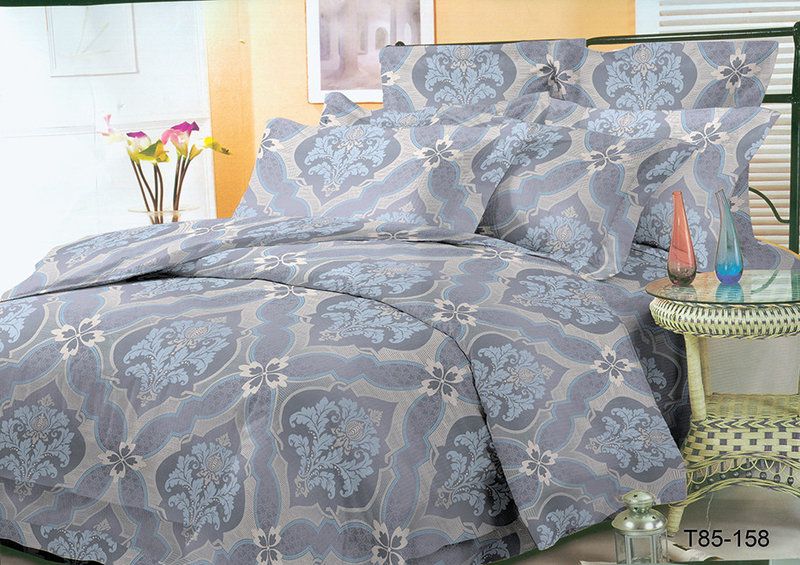 Постельное белье 1,5 полуторное 3D "ГлавТекстиль", в ассортименте Постельное белье 1,5 полуторное 3D "ГлавТекстиль", в ассортименте