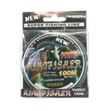 Леска Winner Original Power King Fisher №0813 100м 0.45мм * Леска Winner Original Power King Fisher №0813 100м 0.45мм *