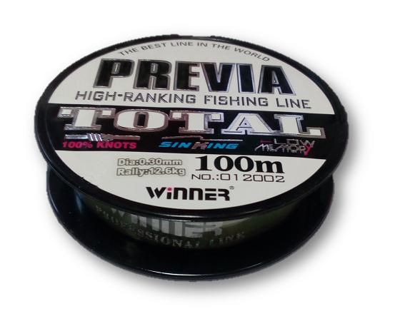 Леска Winner Original Previa Total №012002 100м 0.35мм * Леска Winner Original Previa Total №012002 100м 0.35мм *