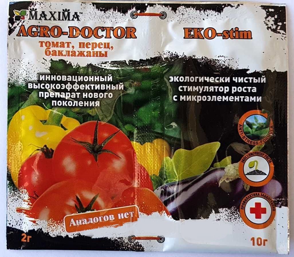 Агро-Доктор Томат, перец, баклажан, 2г + Стимулятор роста, 10г Агро-Доктор Томат, перец, баклажан, 2г + Стимулятор роста, 10г