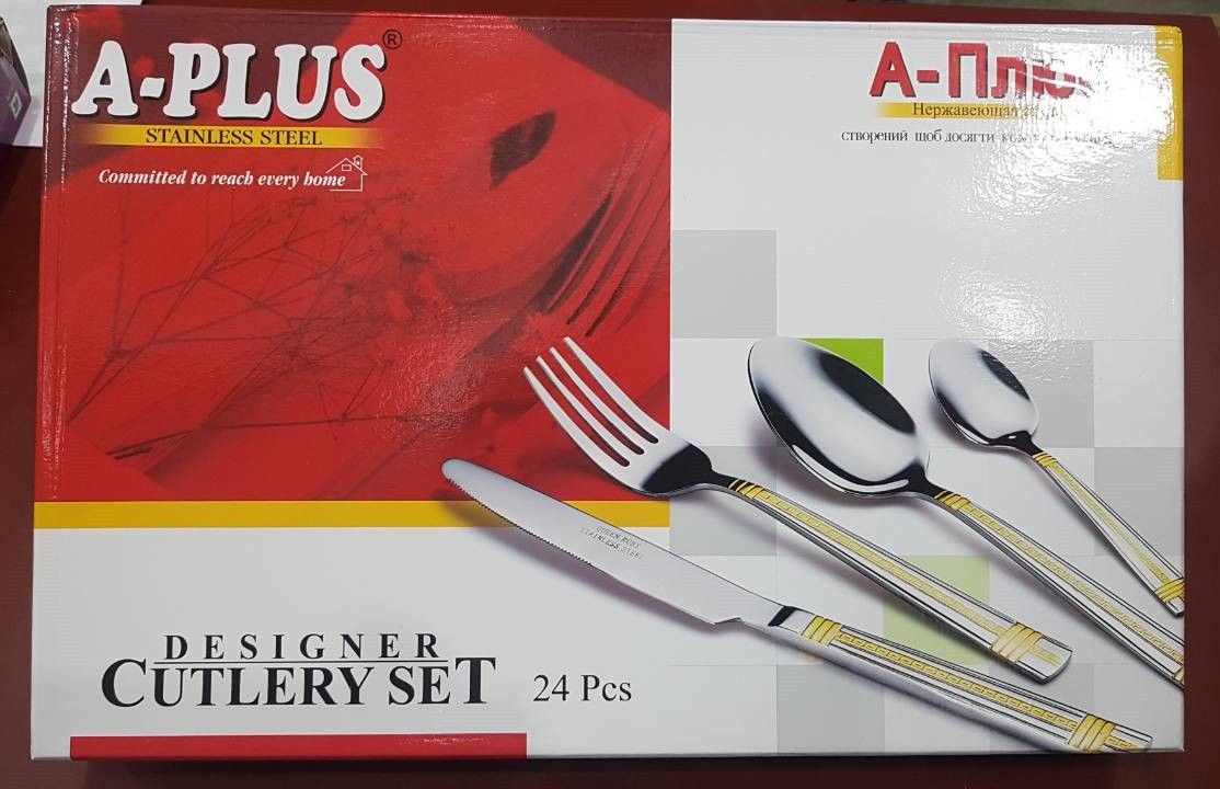 Набор столовых приборов A-PLUS (1415) 24 предмета Набор столовых приборов A-PLUS (1415) 24 предмета