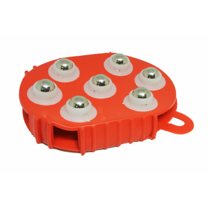 Массажер силиконовый антицеллюлитный с металлическими вставками 10х13см Массажер силиконовый антицеллюлитный с металлическими вставками 10х13см