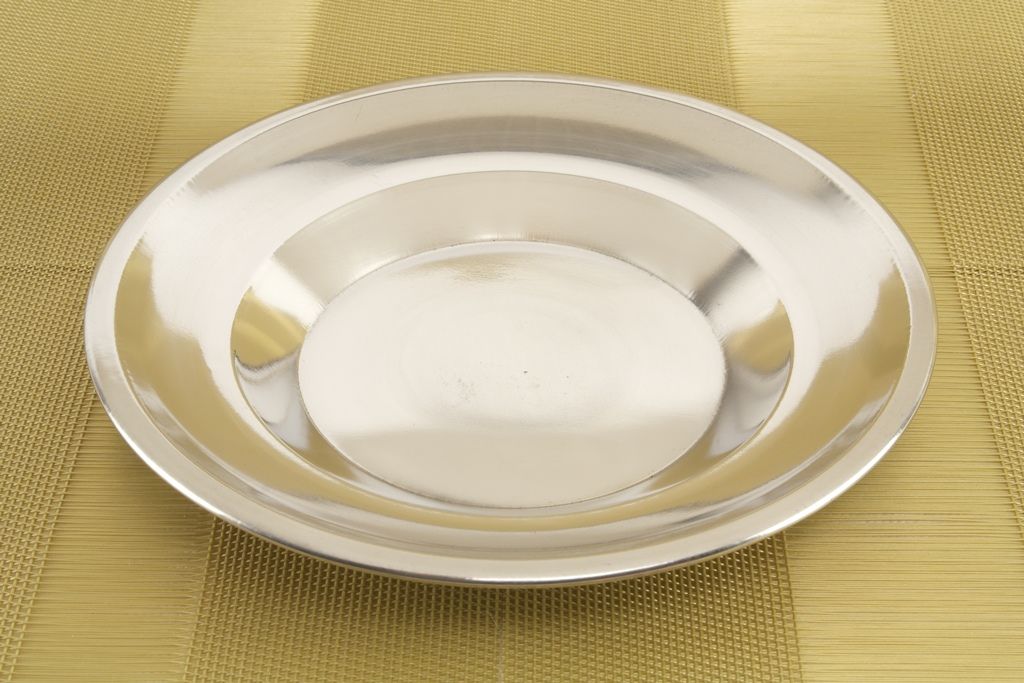 Тарелка Dinner 22 см 0928 нержавейка Тарелка Dinner 22 см 0928 нержавейка