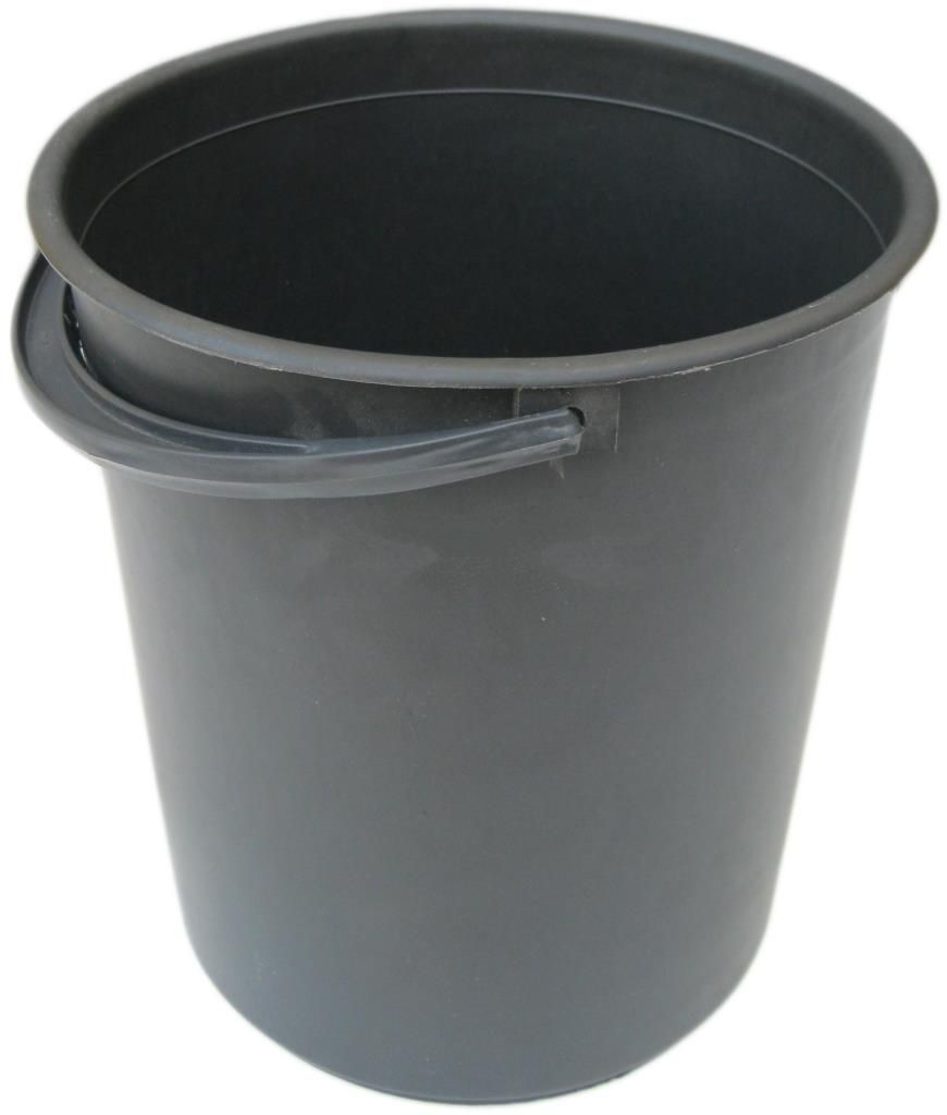 Ведро полиэтиленовое 6 литров черное Ведро полиэтиленовое 6 литров черное