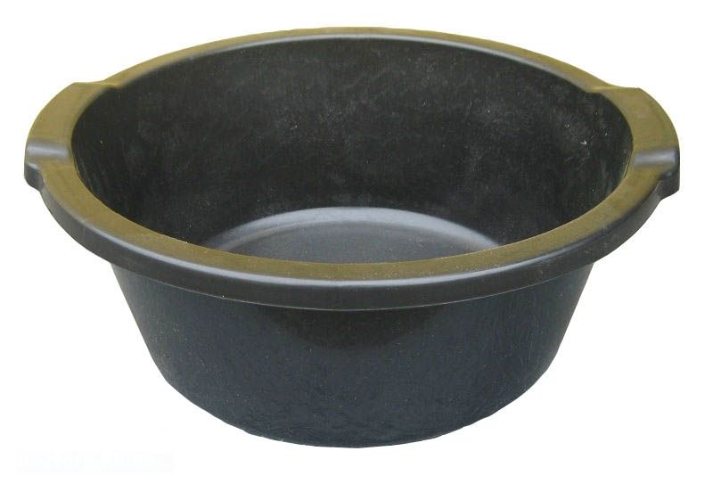 Таз полиэтиленовый 12 литров чёрный (ПолимерАгро) Таз п/п 12л 1 сорт черный (шт.)