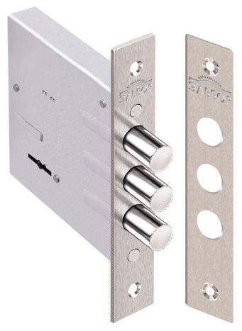 Сувальдный врезной замок KEDR 04-02 Сувальдный врезной замок KEDR 04-02