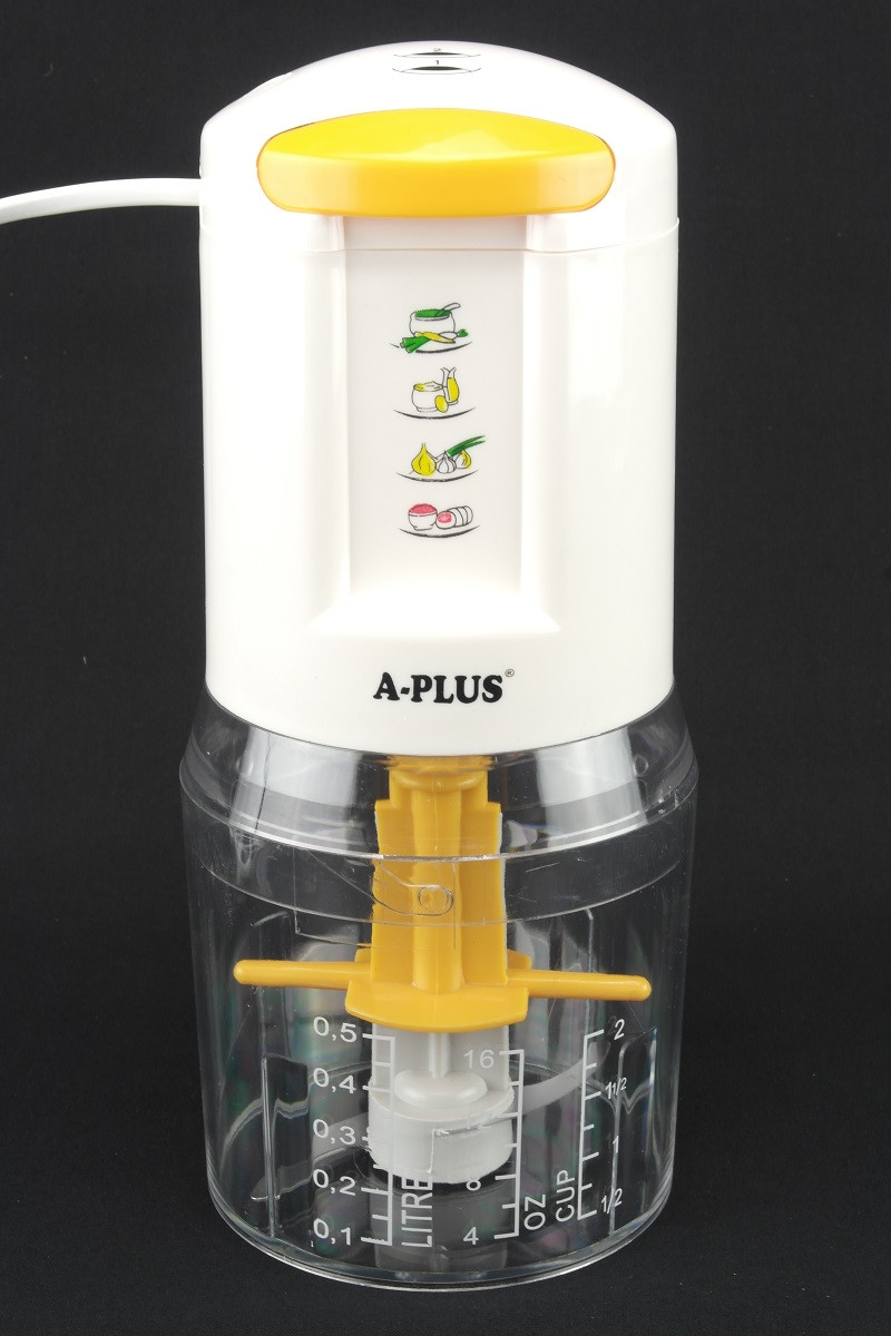 Кухонный электрический блендер двойной измельчитель A-PLUS EC-1546 300W для мяса овощей и фруктов чоппер Кухонный электрический блендер двойной измельчитель A-PLUS EC-1546 300W для мяса овощей и фруктов чоппер