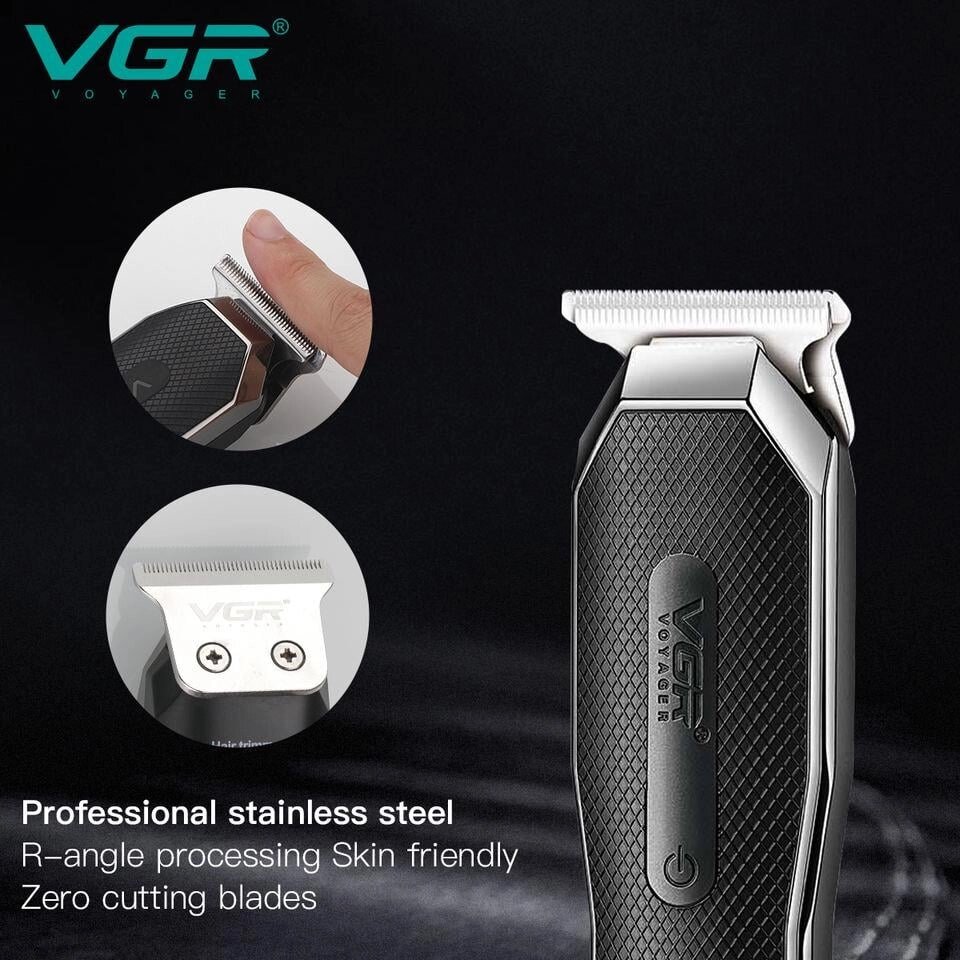 Машинка для стрижки волос VGR V-930 от аккумулятора индикатор зарядки съемные насадки роторный двигатель Машинка для стрижки волос VGR V-930 от аккумулятора индикатор зарядки съемные насадки роторный двигатель