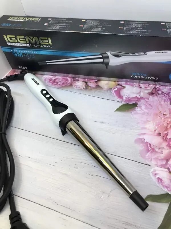 Конусная плойка для локонов Gemei Gm 403 Конусная плойка для локонов Gemei Gm 403