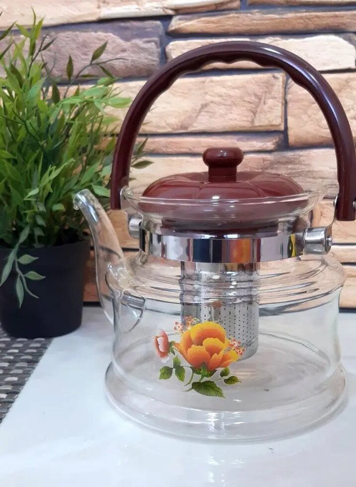 1047 Заварник Из Закаленного Стекла 1600 Мл 1047 Заварник Из Закаленного Стекла 1600 Мл