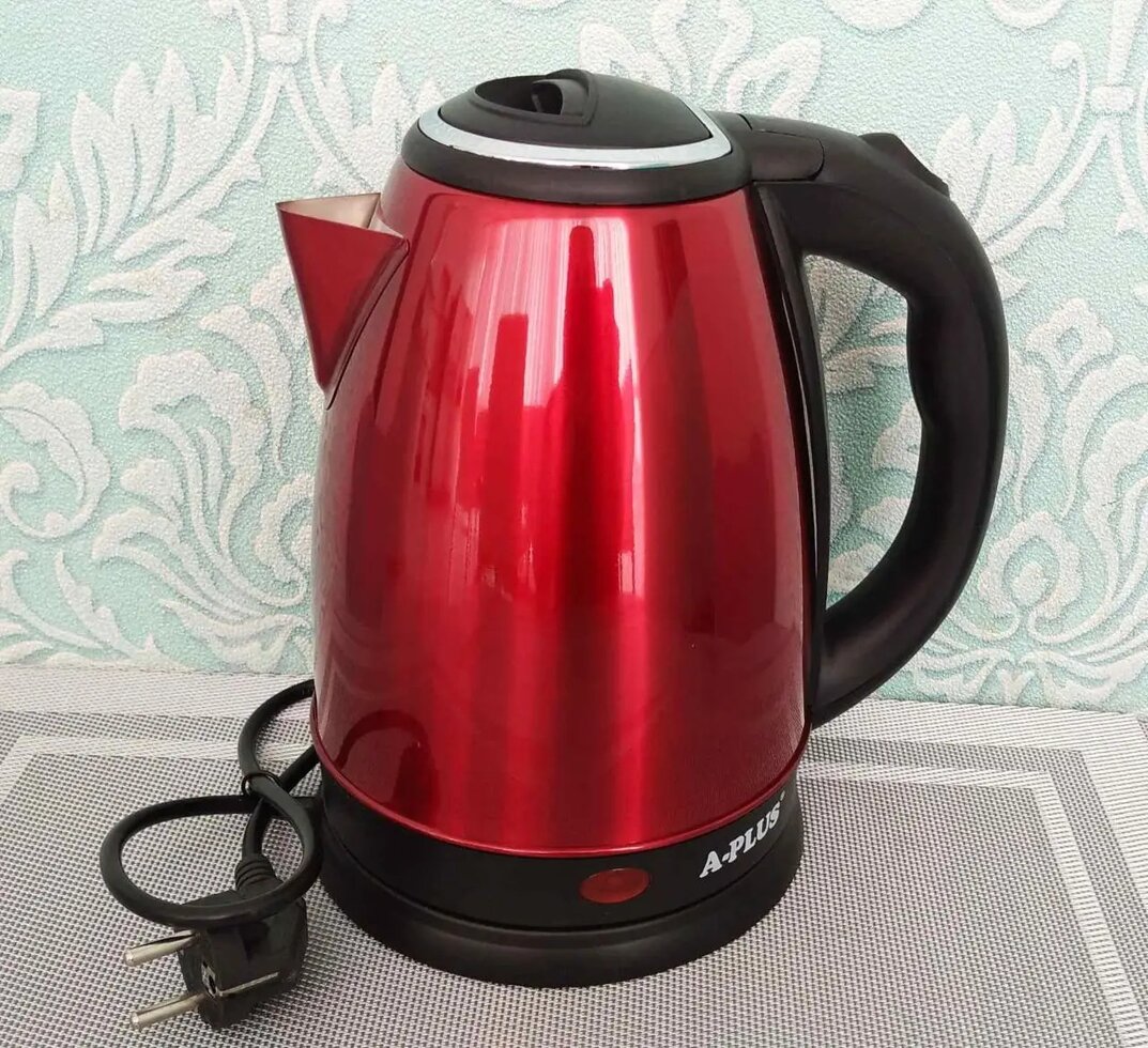 Электрочайник A-Plus нержавеющая сталь 2,0 л (2134) Электрочайник A-Plus нержавеющая сталь 2,0 л (2134)