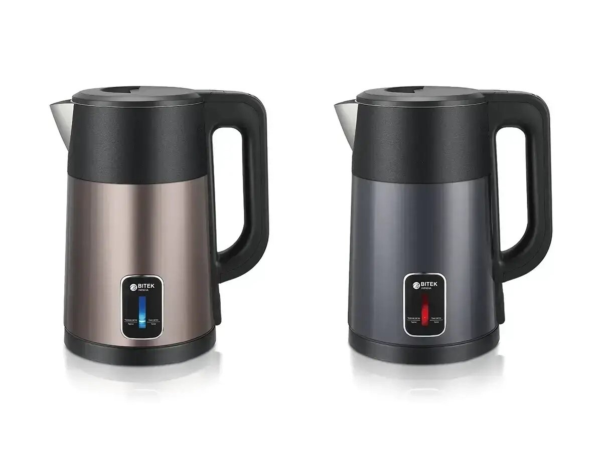 Электрочайник Bitek BT-7955 Pro 2.5 л 1800 Вт Серый Электрочайник Bitek BT-7955 Pro 2.5 л 1800 Вт Серый