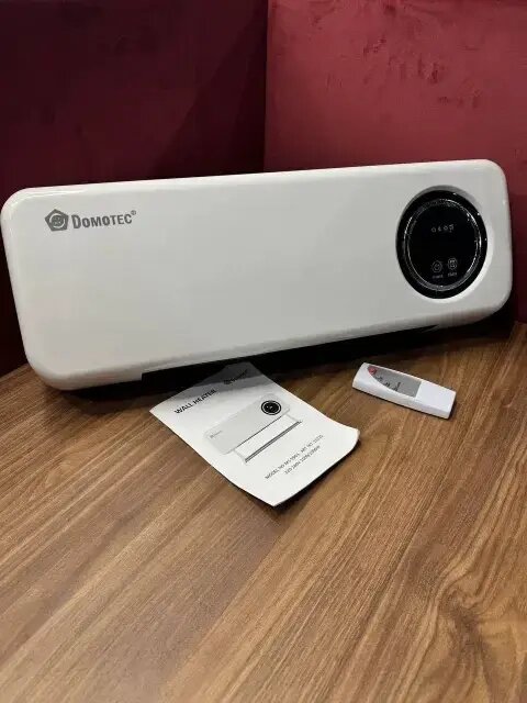 Тепловентилятор Domotec MS-5963 White настенный, 2000В Тепловентилятор Domotec MS-5963 White настенный, 2000В