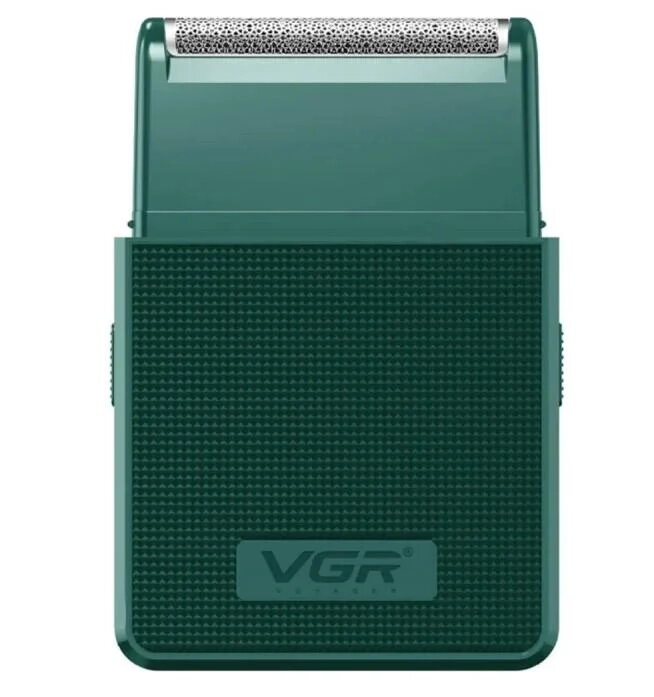 Электробритва VGR V-376 шейвер аккумуляторная беспроводная Green Электробритва VGR V-376 шейвер аккумуляторная беспроводная Green