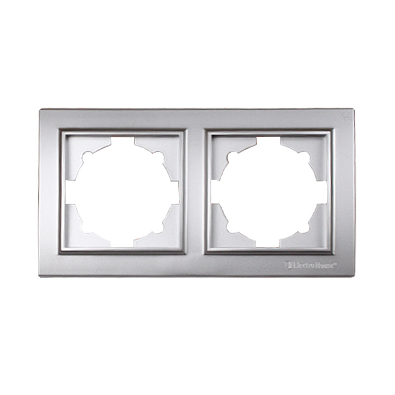 Рамка двойная Enzo Серебряный камень Рамка двойная Enzo Серебряный камень