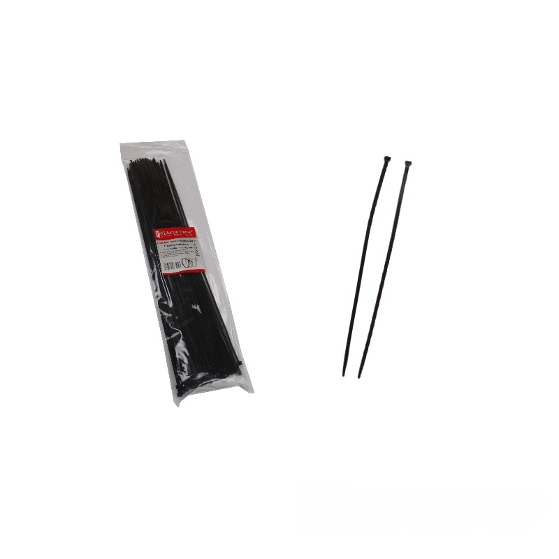 Стяжка кабельная 4х370 мм, 100 шт., черный Стяжка кабельная 4х370 мм, 100 шт., черный