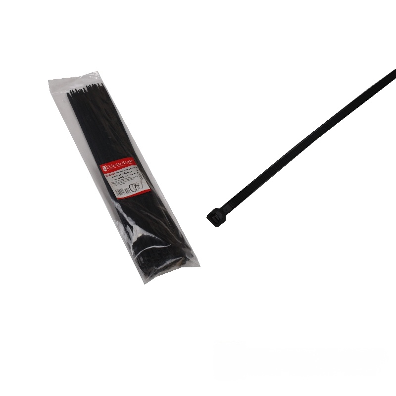 Стяжка кабельная Черный 5х400 мм 100шт./п. Стяжка кабельная Черный 5х400 мм 100шт./п.