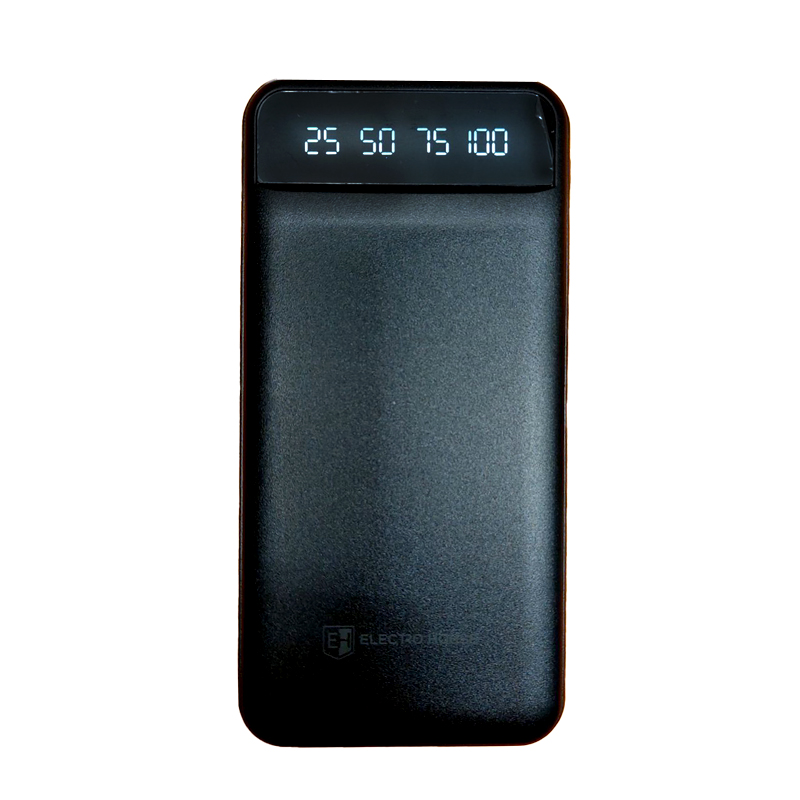 Power Bank 20000 mAh с фонариком type-c Черный Power Bank 20000 mAh с фонариком type-c Черный