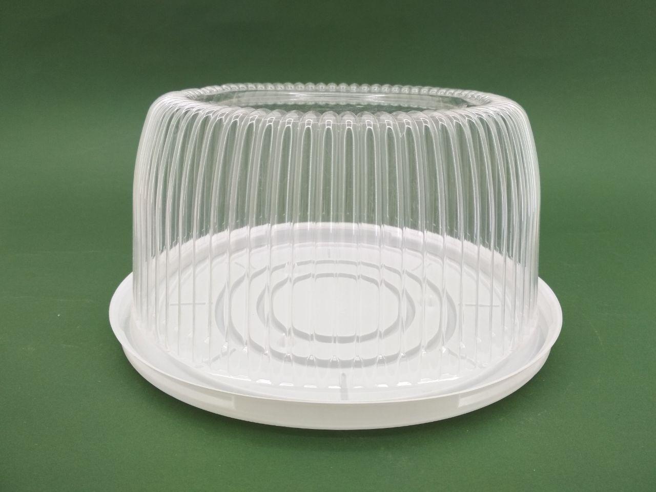 Упаковка для тортов ПС-230 объём 2600 мл Ø235 H95 (25 шт) Упаковка для тортов ПС-230 объём 2600 мл Ø235 H95 (25 шт)
