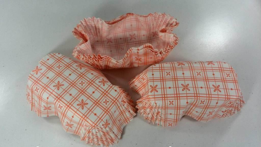 Бумажные формы для выпечки маффинов и капкейков (5,5/10,0 - 12,5/17,5 см)1000шт код.40 (1 уп.)