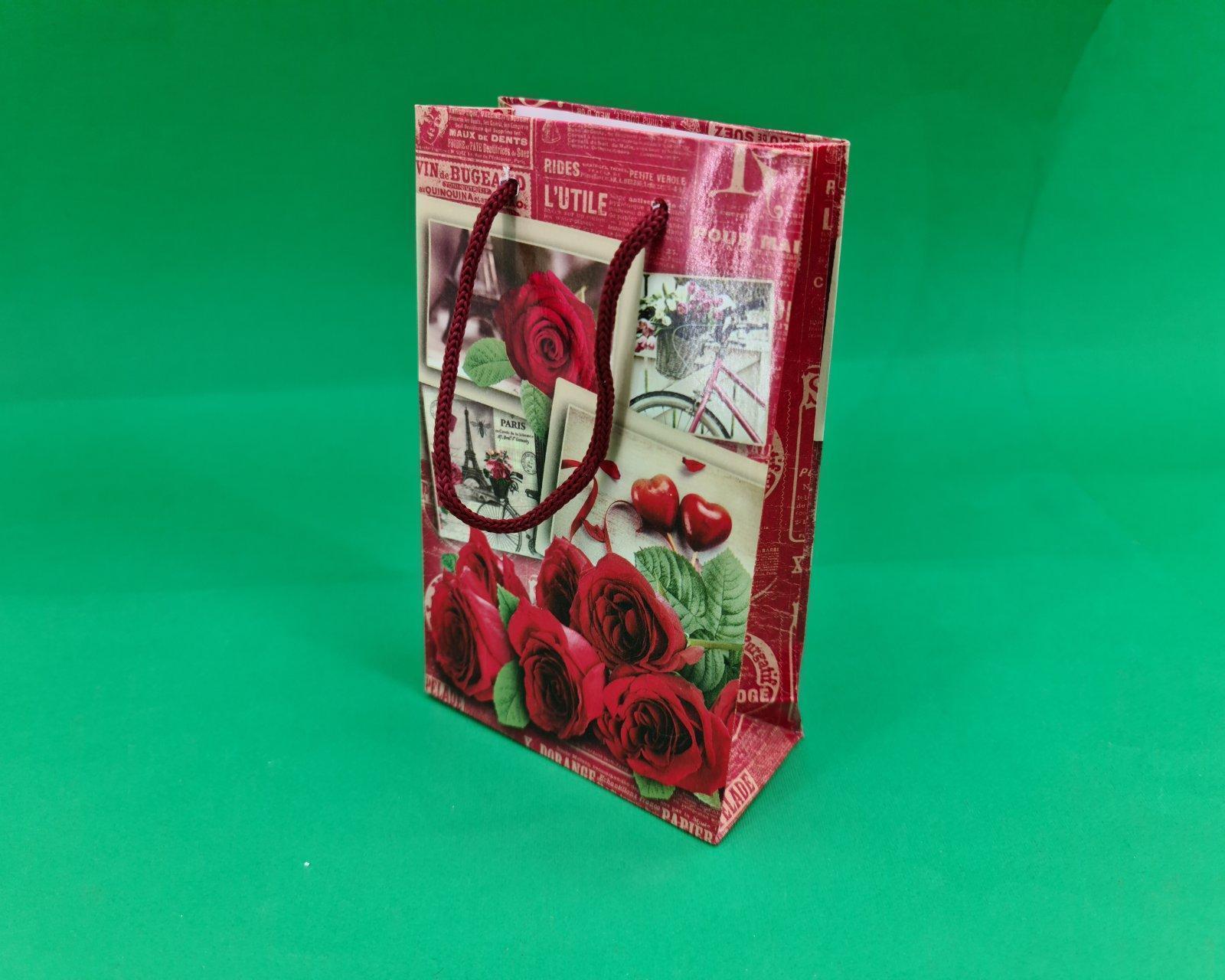 Пакет бумажный подарочный малый 11/18/5(арт М036) (12 шт) Пакет бумажный подарочный малый 11/18/5(арт М036) (12 шт)