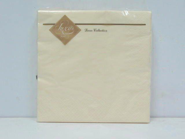 Красивая салфетка (ЗЗхЗЗ, 20шт) Luxy Шампань(3-12) (1 пачка)