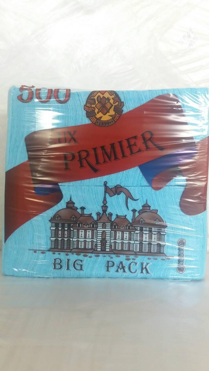 Бумажная салфетка  500лист Премьер Бирюза (1 пачка)