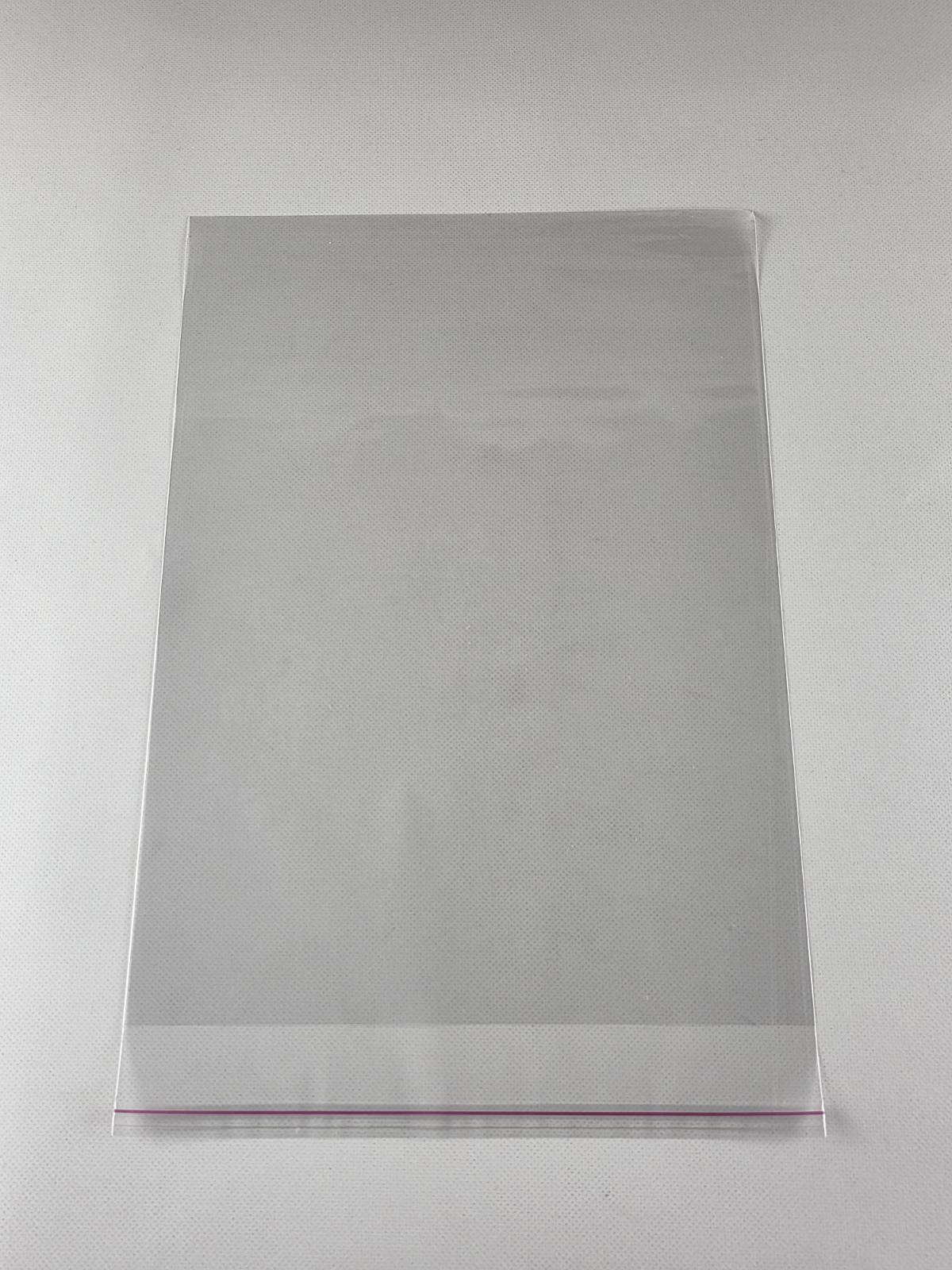 Пакет прозрачный полипропиленовый + скотч  25*35+4/25мк +скотч (1000 шт)