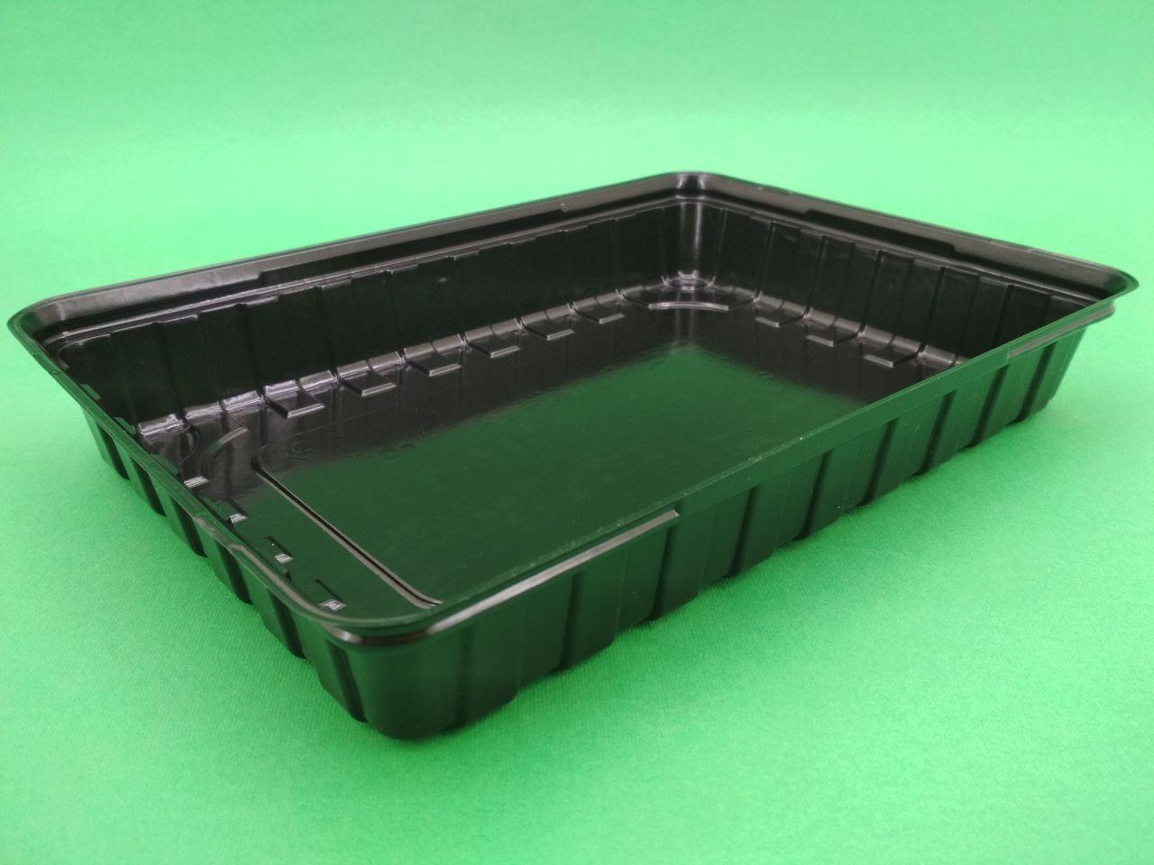 Упаковка под суши ПС-61 черное дно размер 27,5*19,5*40 50 шт./уп. Упаковка под суши ПС-61 черное дно размер 27,5*19,5*40 50 шт./уп.