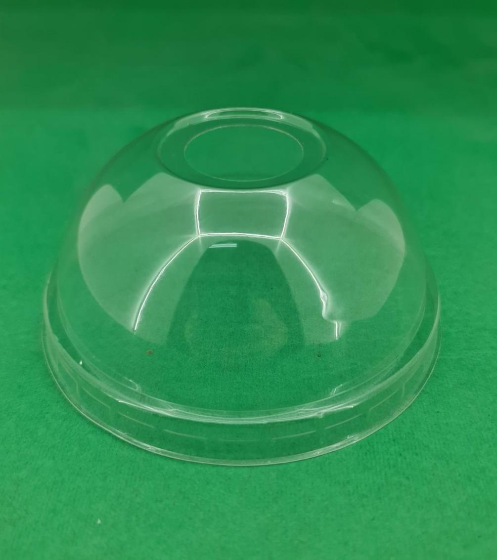 Крышка купольная с отверстием для стакана РЕТ(300нов, 200 ,420,500) (50 шт)