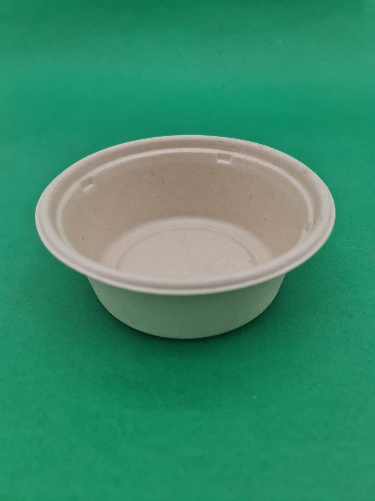 Тарелка бумажная круглая глубокая 400 ml (бежевая) (50 шт) Тарелка бумажная круглая глубокая 400 ml (бежевая) (50 шт)