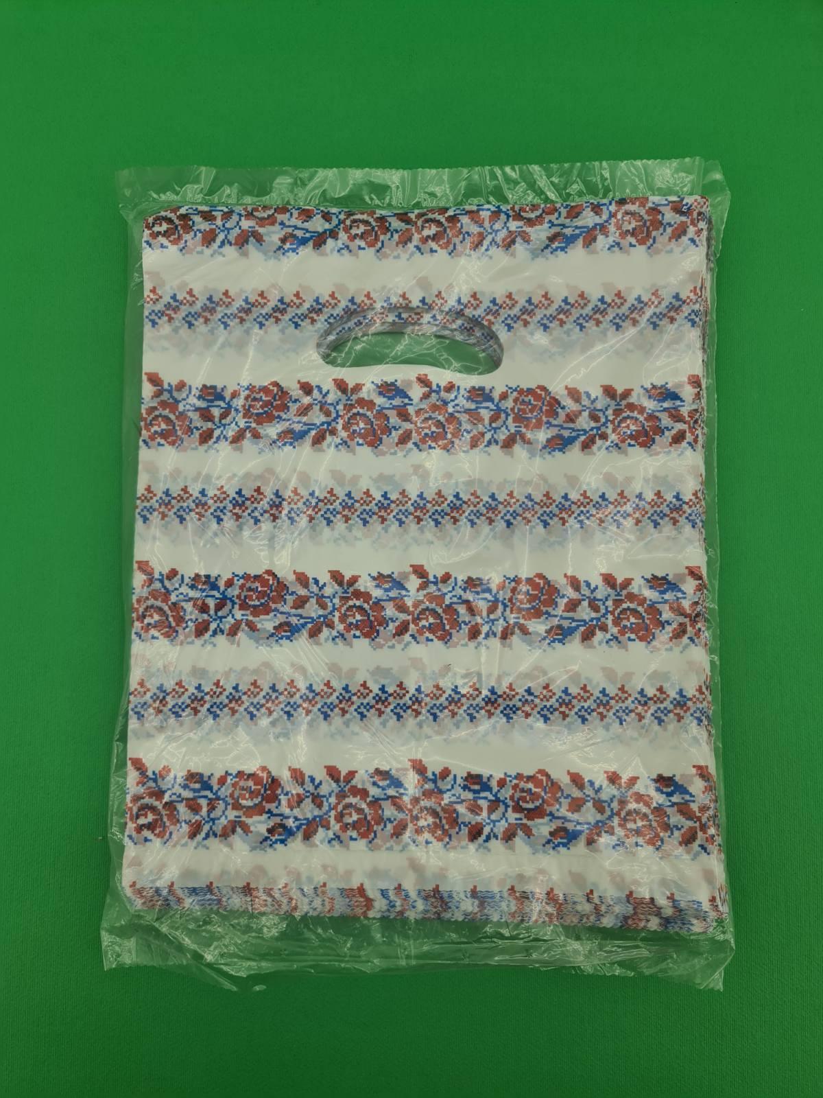 Пакет полиэтиленовый с прорубной ручкой 