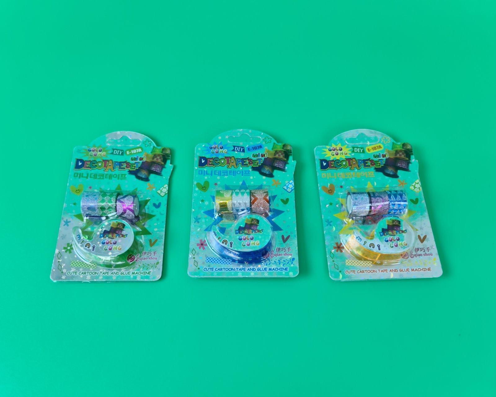 Скотч декоративный в диспенсере Е-107А (1 пачка)